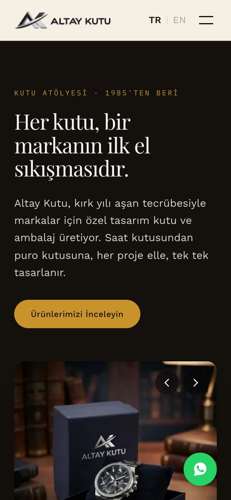 Altay Kutu on a phone