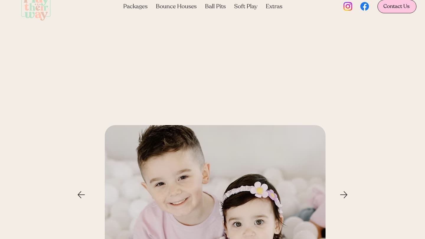 Play Their Way homepage